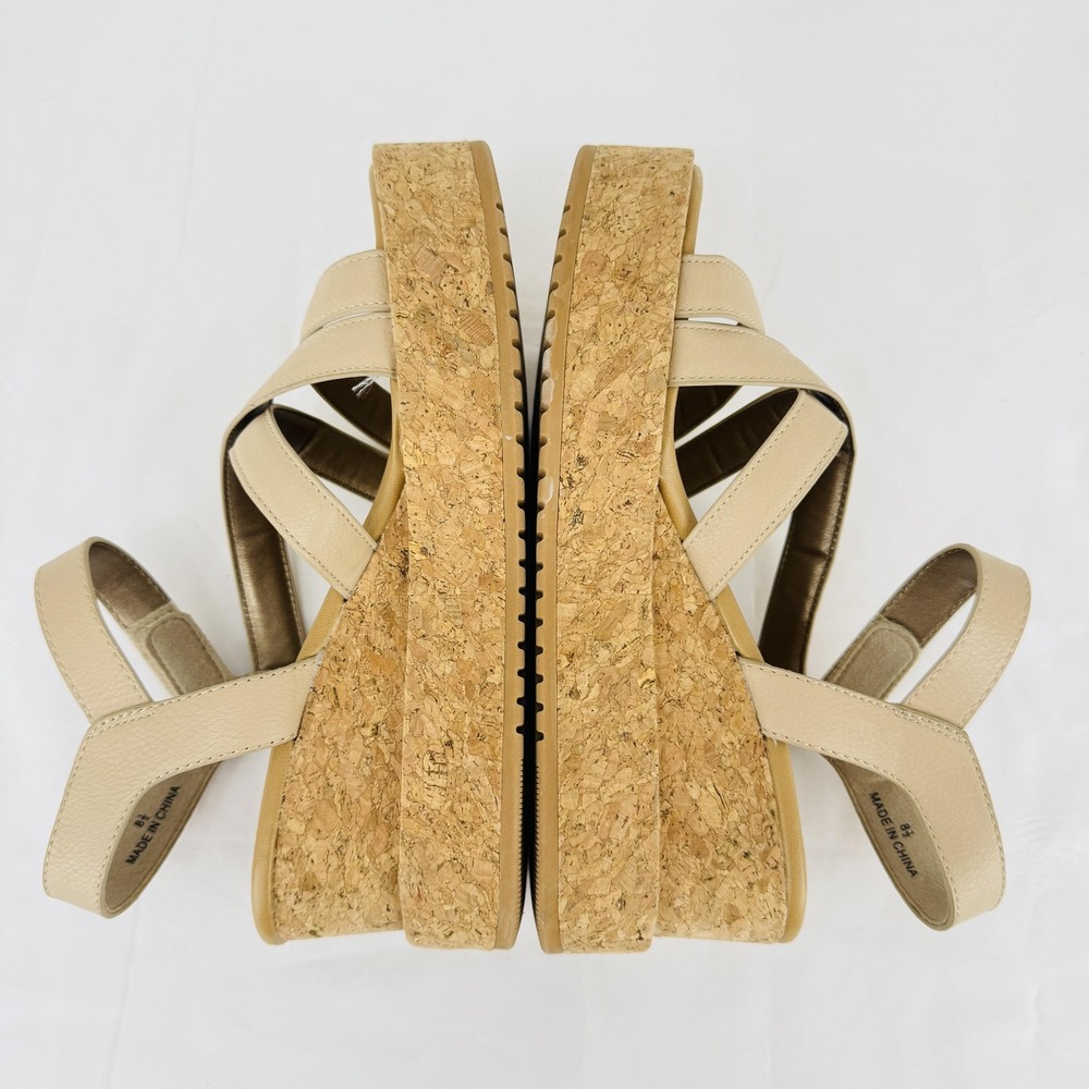 Blowfish Malibu Platform Wedge Sandals Size 8.5 Strappy Ankle Comfort Casual - Picture 4 of 11